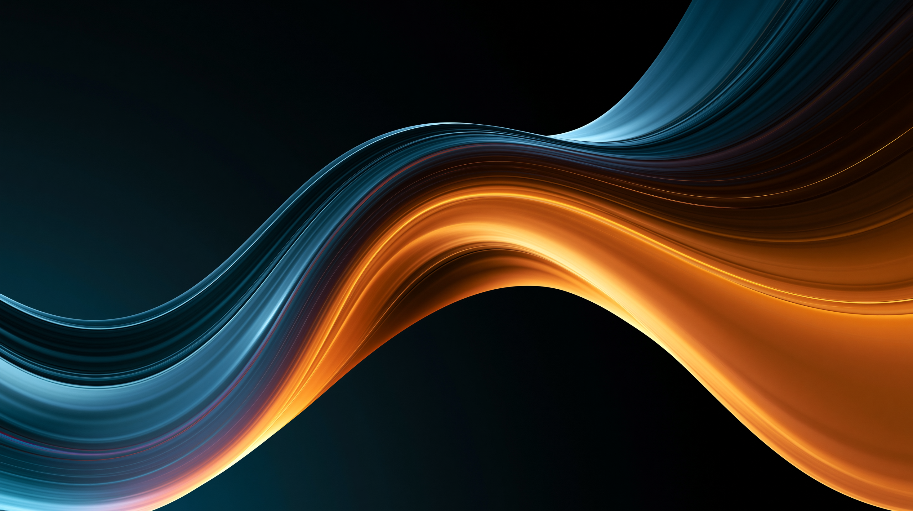Minimalistisches Light-Mode-Wallpaper, helle Tonalität, ruhige Komposition im 16:9-Format